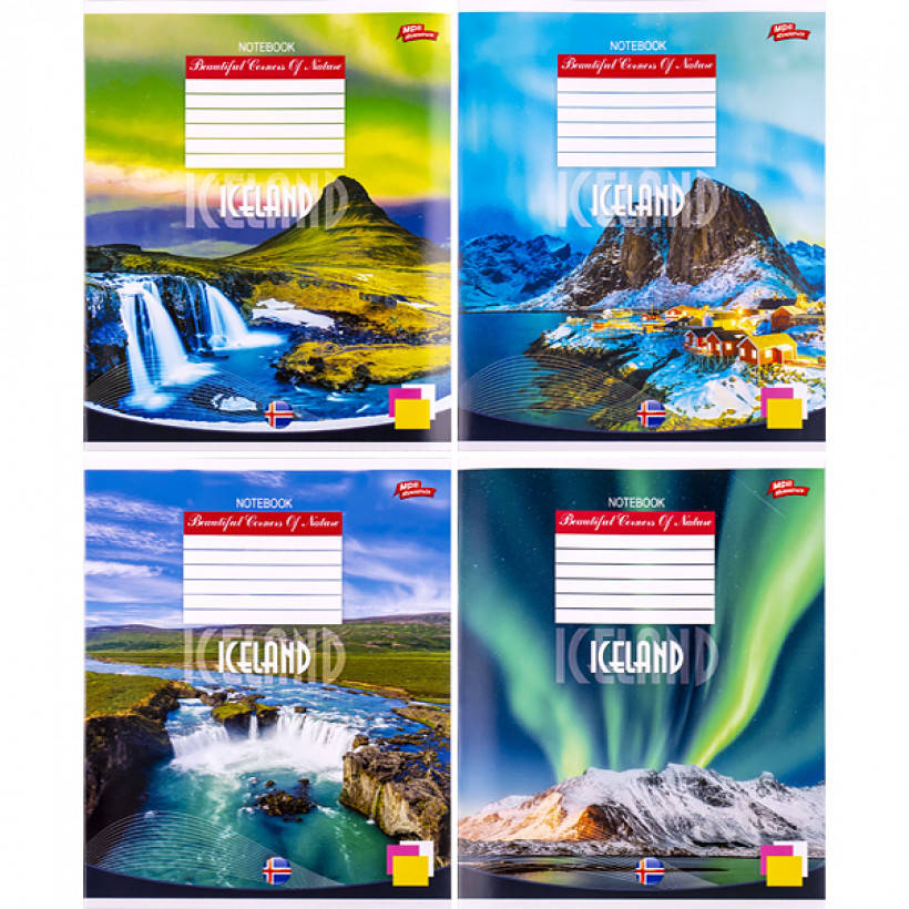 

Тетрадь цветная 48 листов, линия "3120"