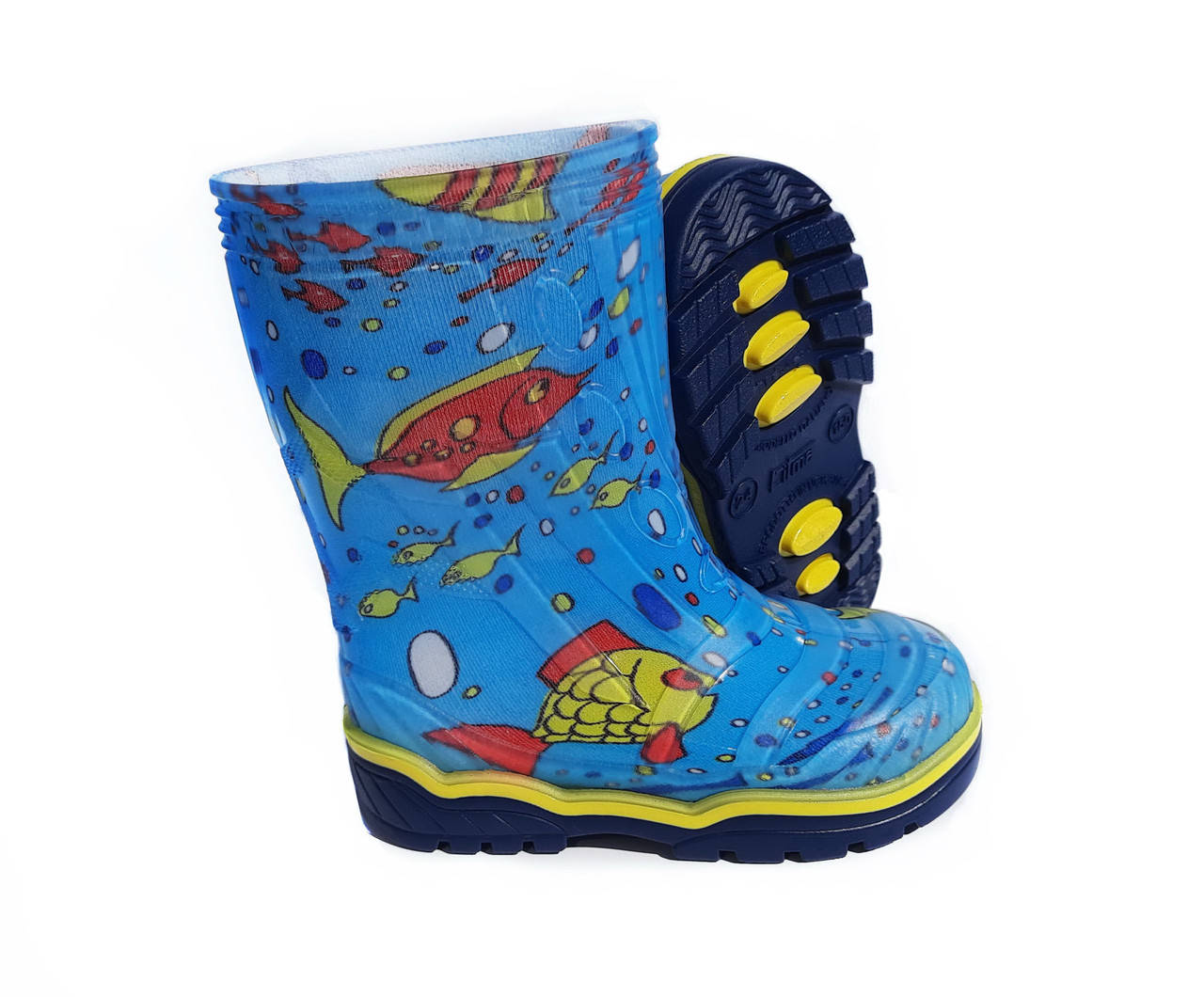 

Резиновые сапоги детские Цветные Для мальчика и девочки, Голубой