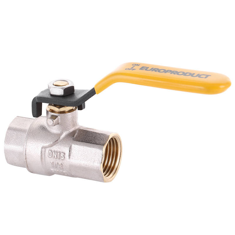 

Кран шаровый 1/2" ГГР ГАЗ Europroduct, Желтый