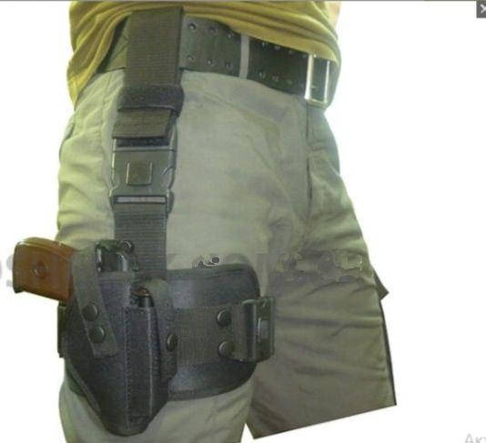 

Кобура набедренная для ПМ черная кордура (600-D) 77 01, Черный