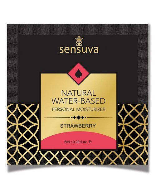 

Пробник Sensuva - Natural Water-Based Strawberry (6 мл) sexx