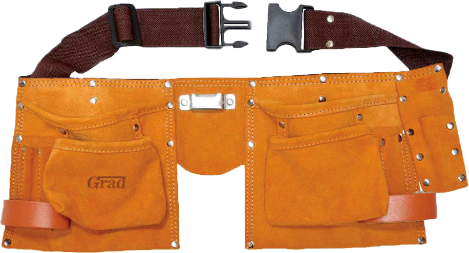 

Пояс слюсарний, 11 кишень шкіряний