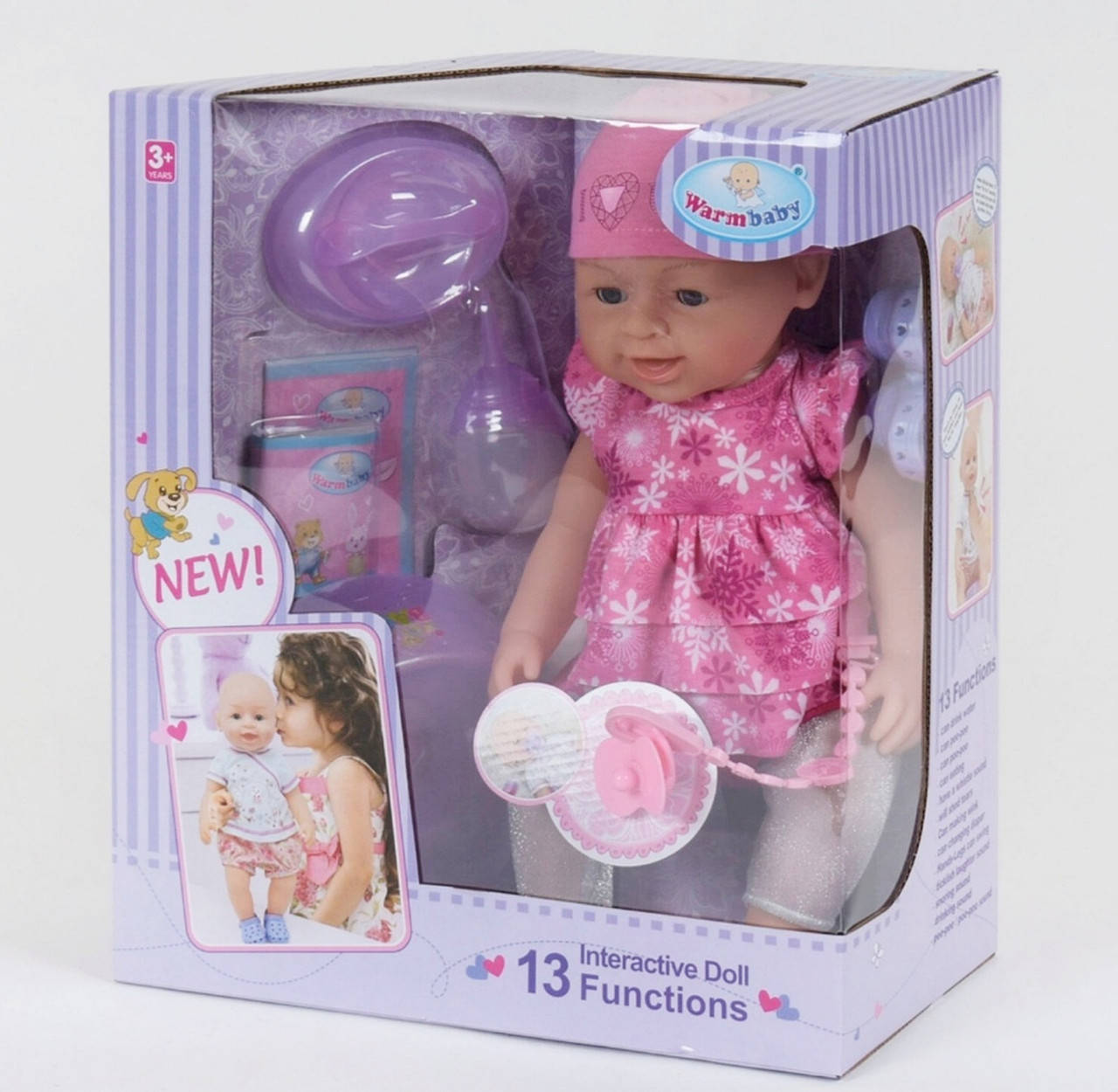 

Интерактивный пупс Warm Baby