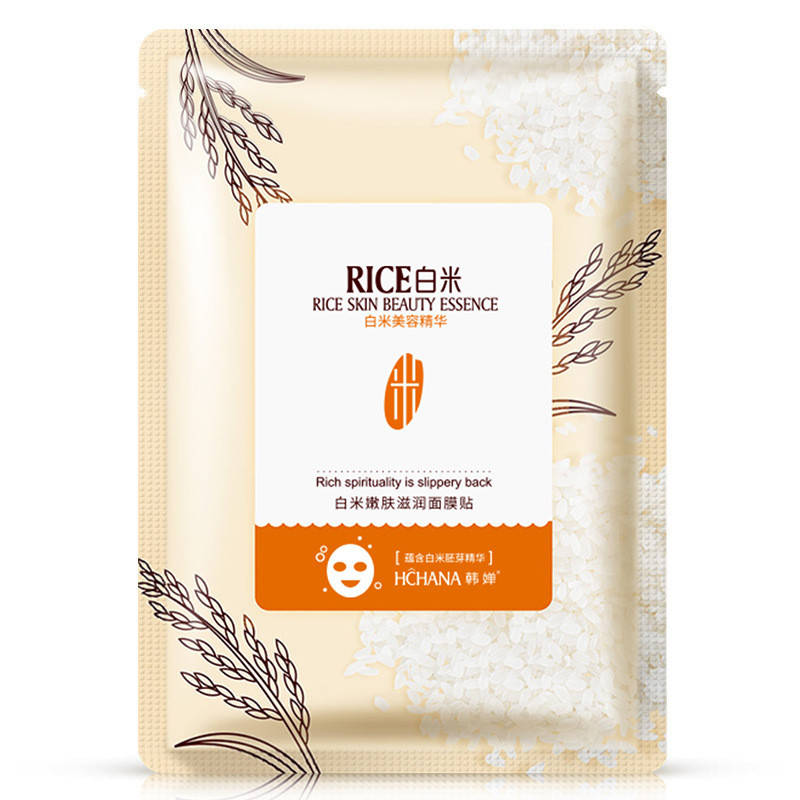 

Тканевая маска с экстрактом ферментированного риса Rorec white rice mask