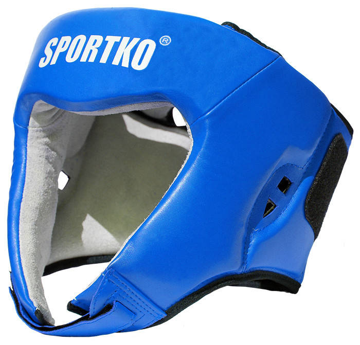 

Шлем боксерский с печатью ФБУ кожа SPORTKO