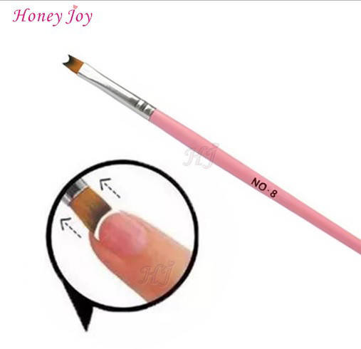 

Кисть для французского маникюра (френча) Honey Joy № 8