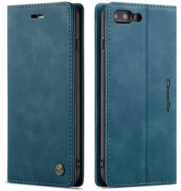 

Чехол книжка с магнитом iPhone 7 Plus / 8 Plus CaseMe Морская волна