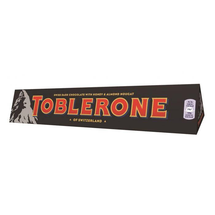 

Шоколад TOBLERONE Dark Chocolane Almond Nougat Черный Миндальная Нуга 100г