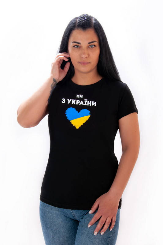 

Женская футболка трикотажная / кулир черный, 46, Разные цвета