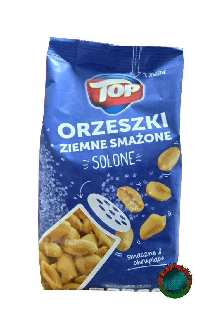 

Жаренный, соленый Арахис TOP 400г