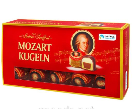 

Конфеты шоколадные Maitre Truffout Mozart kugeln 200 g
