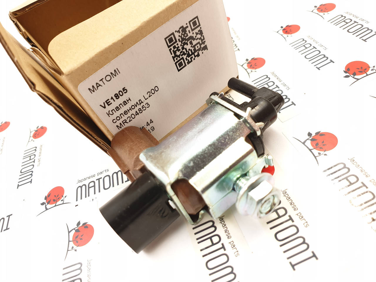 

Клапан соленоїд регулювання заслінки EGR VE1805 MR204853 MATOMI