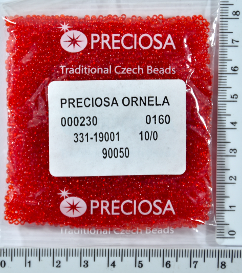 

Бисер PRECIOSA №10/0 прозрачн №90050 пакет 50 грамм уп=1пакет