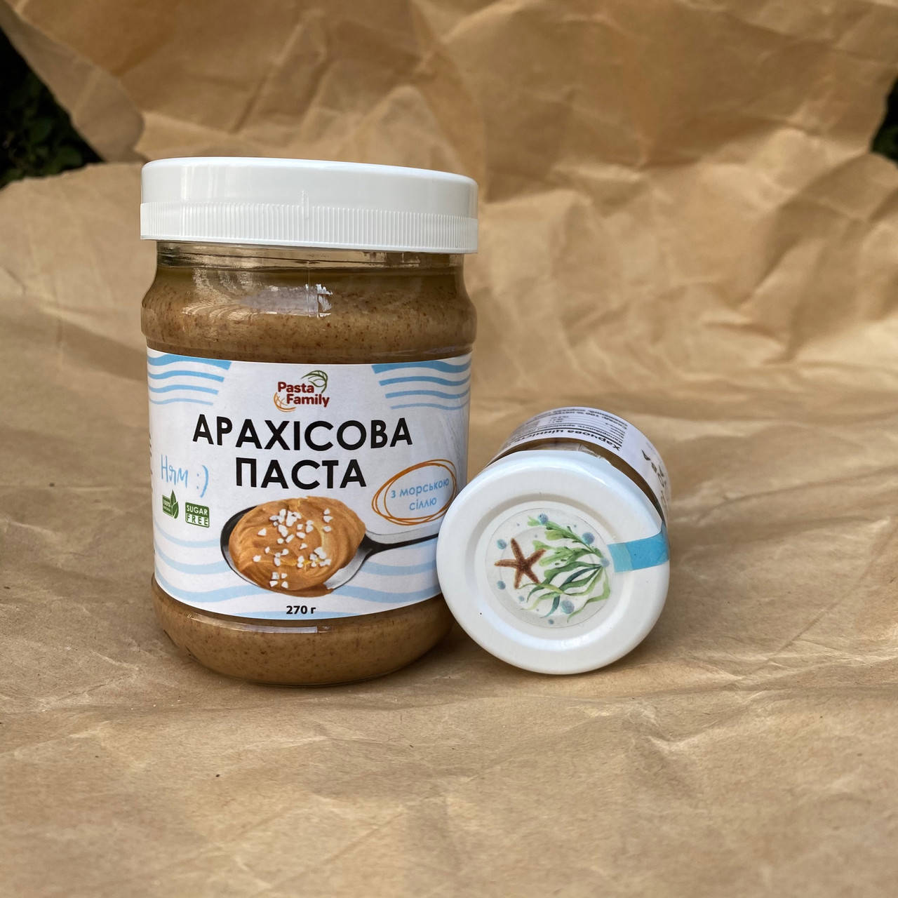 

Арахисовая паста с морской солью 270 г