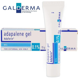 

Гель для лечения угревой болезни Adapalene gel 0,1%, оригинал Индия