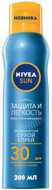 

Nivea нивея сонцезахисний сухий спрей захист та легкість SPF30 200 мл