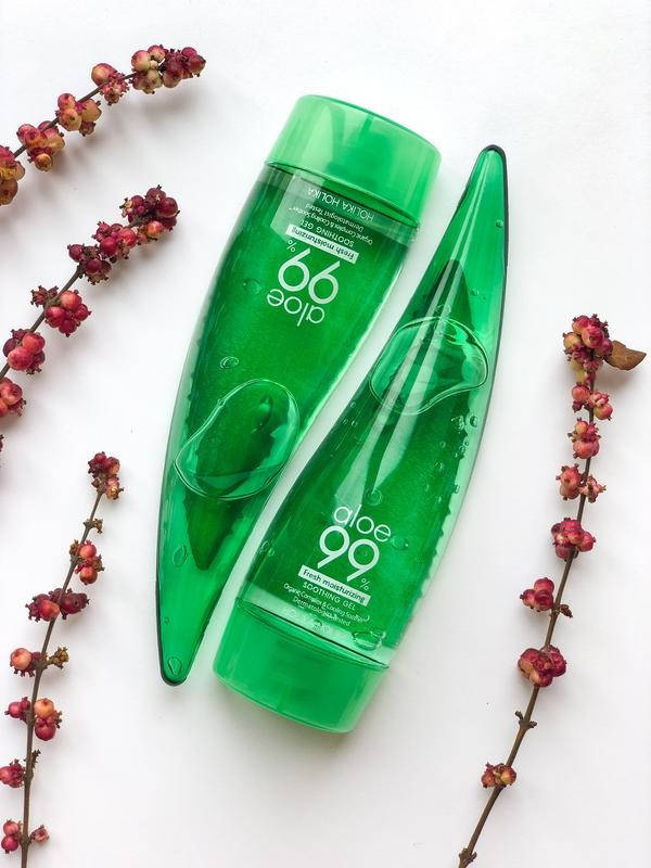

Успокаивающий и увлажняющий гель с алоэ Holika Holika Aloe 99% Soothing Gel 55 ml