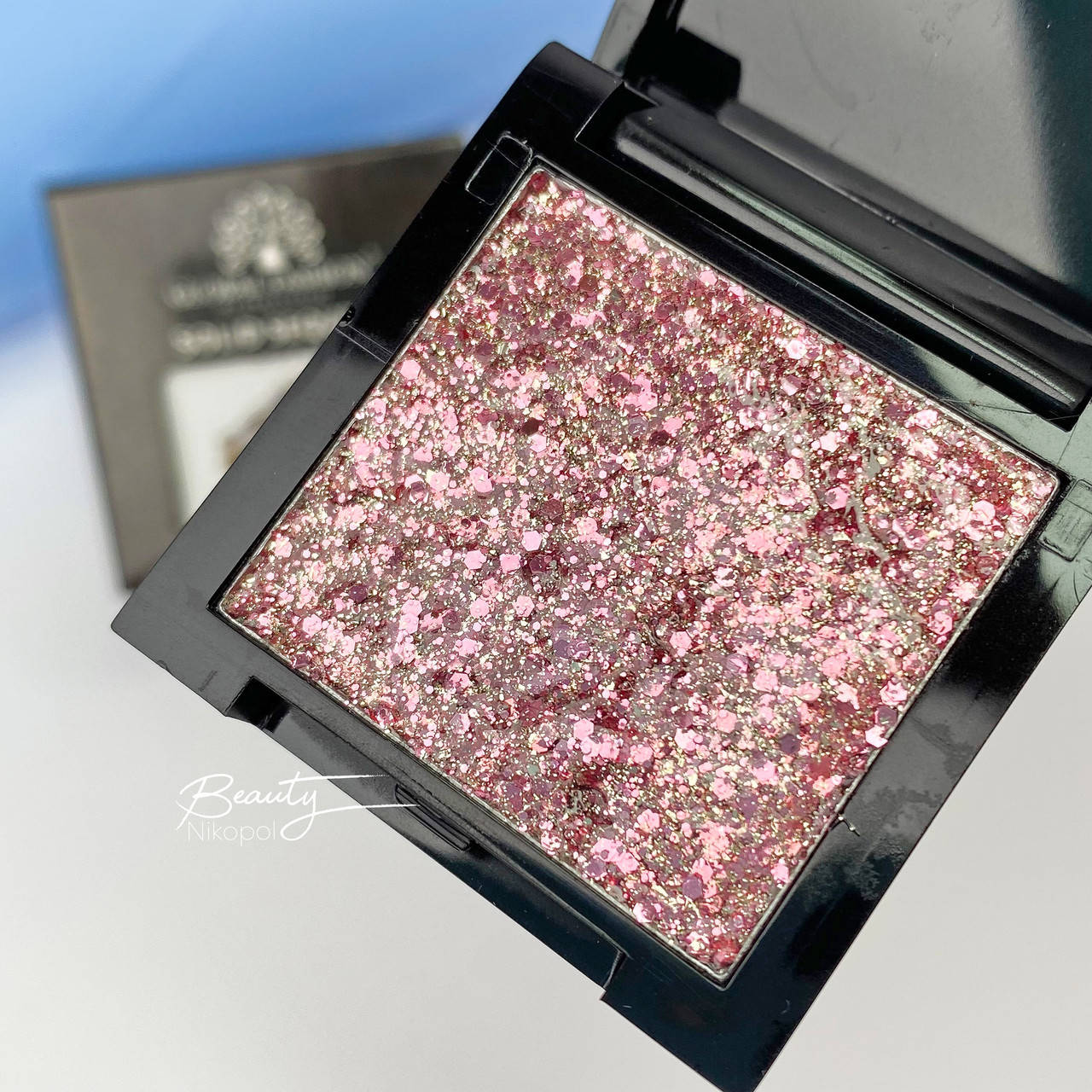 

Гель краска с глиттером Global Fashion Solid Sequins color gel 05, 5 мл