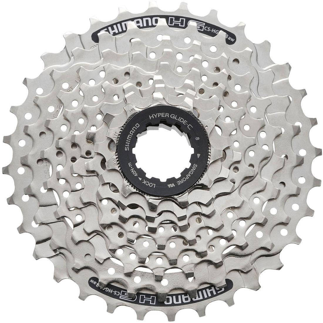 

Кассета Shimano Acera CS-HG41 8 скоростей 11-30,32,34Т