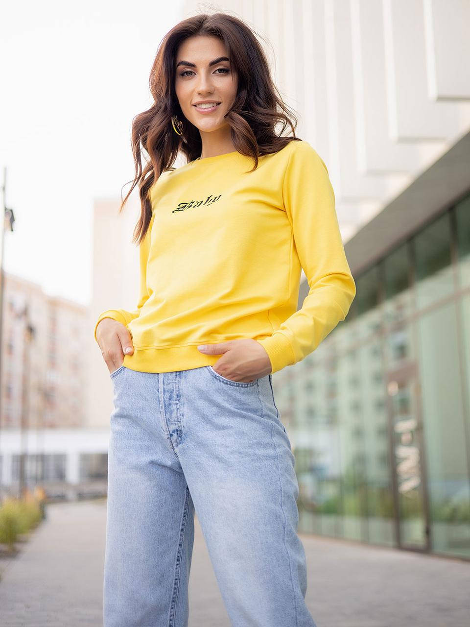 

Vikamoda Крутой свитшот с вышивкой 3287