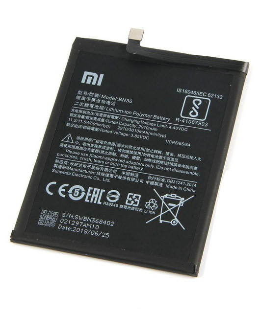 

Аккумулятор Xiaomi MI A2, Xiaomi MI 6X BN36