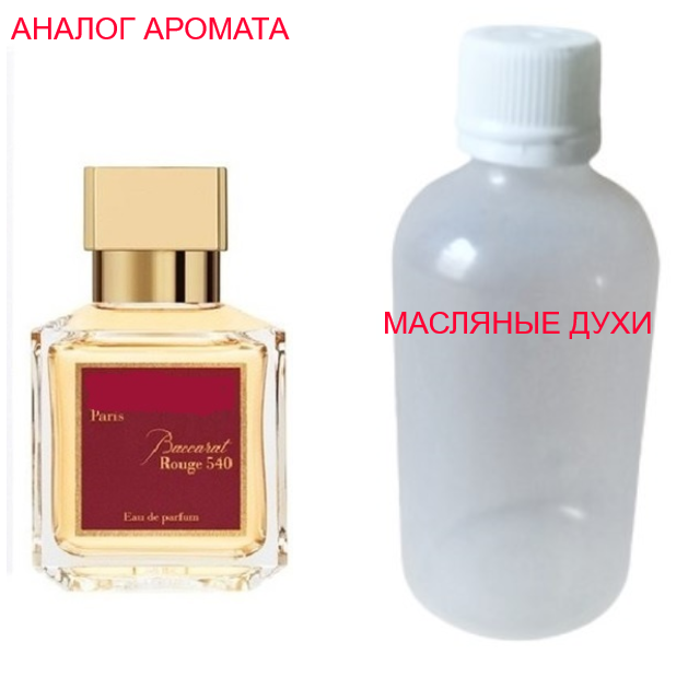 

Парфюмерная композиция (масляные духи, концентрат) - версия Baccarat Rouge 540 - 50мл.