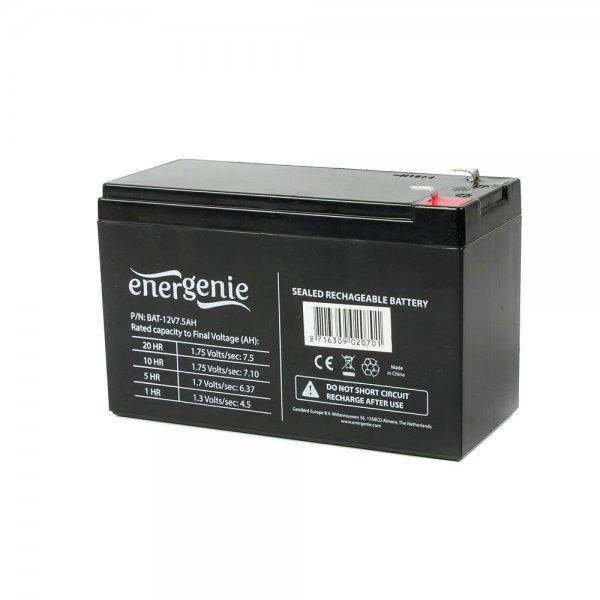 

Аккумуляторная батарея 12В 7.5Aч EnerGenie