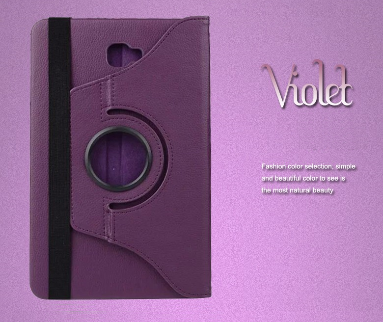 

Чехол на Samsung Galaxy Tab A 10.1 SM-T580 T585 поворотный TTX 360° Purple (Фиолетовый)