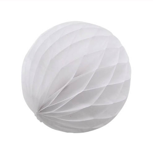 

Шар бумажный "Соты" - 15см белый