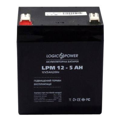

Батарея к ИБП LogicPower LPM 12В 5 Ач (3861)