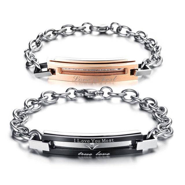 

Браслеты для влюбленных - Настоящая любовь