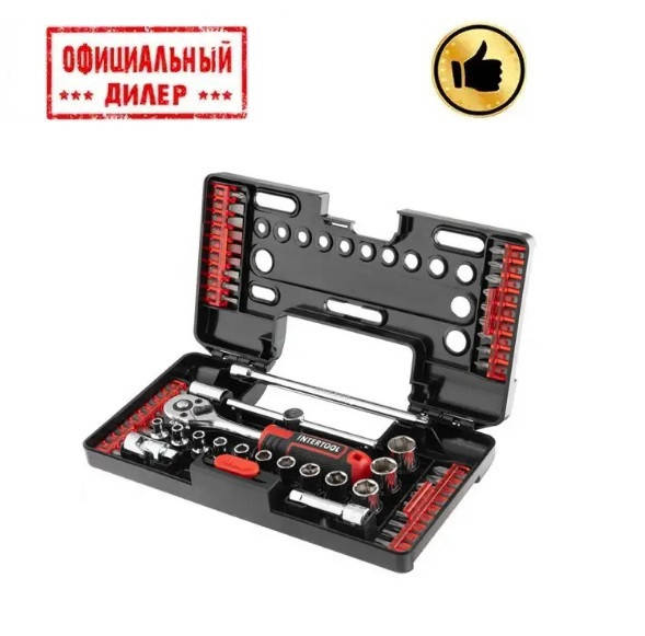 

Набор отверточных насадок и головок с трещеткой STORM INTERTOOL VT-3657