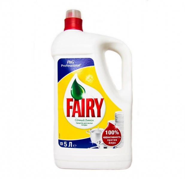 

Средство для мытья посуды Fairy 5л Лимон 2шт/уп