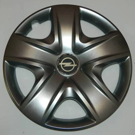

Колпаки Opel R17 серебро - (SJS ke1252) - комплект (4 шт.)