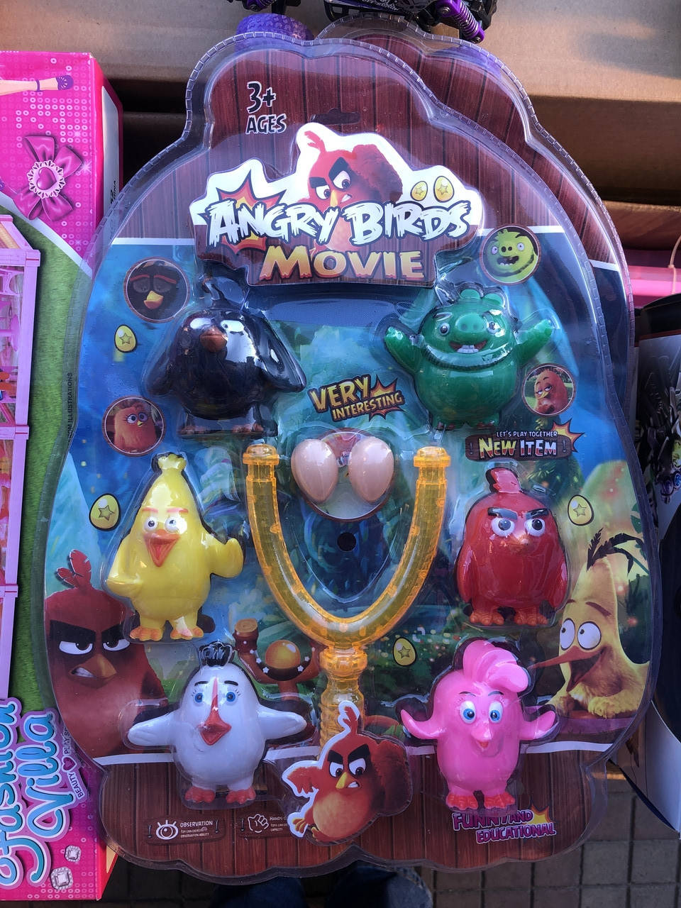 

Игровой набор The Angry Birds movie с рогаткой