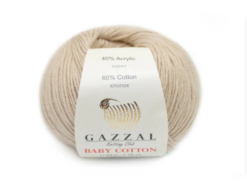 

Z Gazzal Baby Cotton, Бежевый №3446