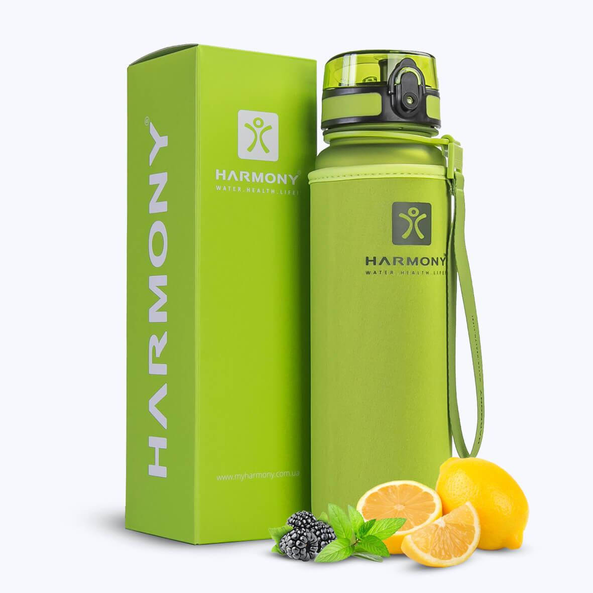 

Бутылка для воды Harmony Total Oliva 1 л.