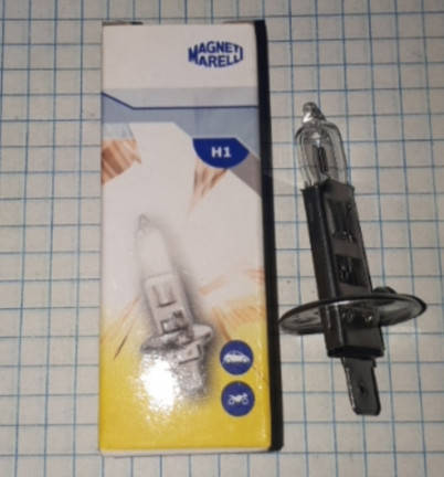 

Лампа автомобильная H 1 12V MAGNETI MARELLI 55W