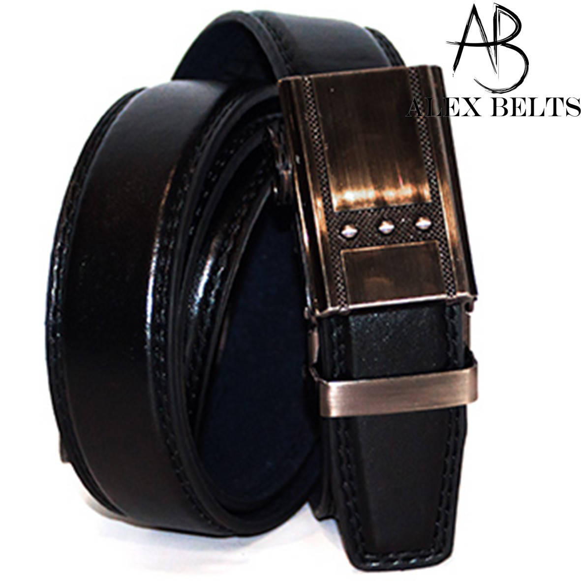 

Ремень мужской брючный с пряжкой автомат-металл заменитель 30 мм - купить оптом в Одессе, Черный