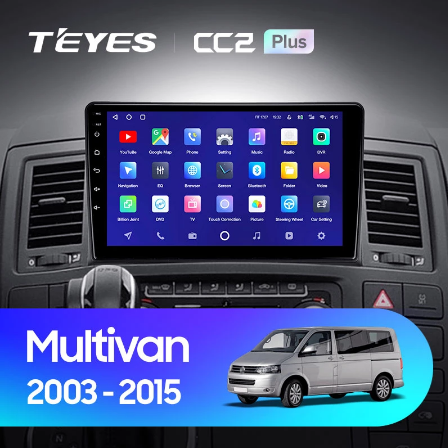 

Штатная магнитола Teyes CC2Plus VW Multivan (2003-2015) Android