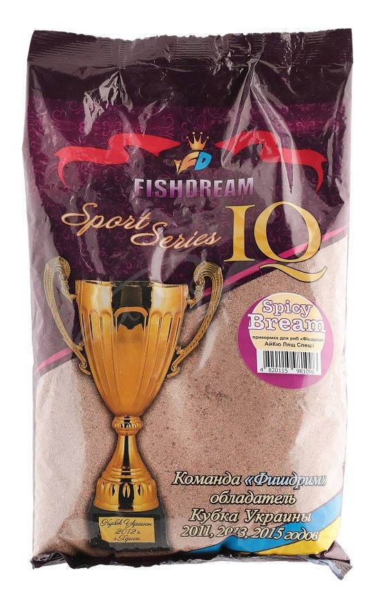

УЦЕНКА! Прикормка Fish Dream IQ Лещ специи 0.9кг