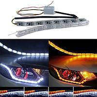 

Crystal LED DRL, ДХО с бегущим или мигающим поворотом кристаллы гибкие