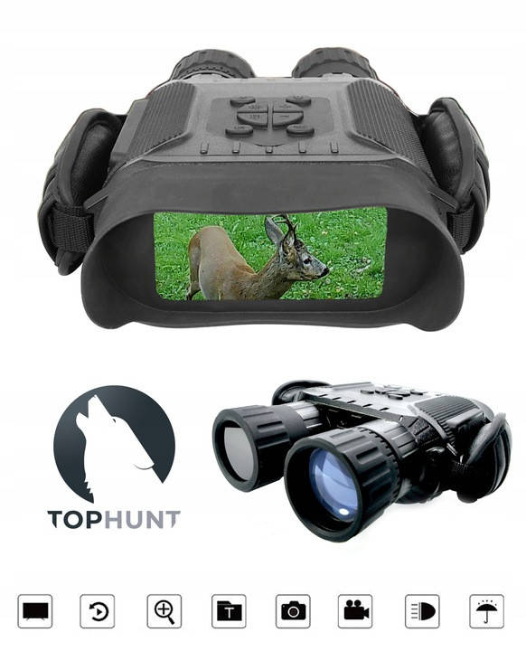 

Прибор ночного видения Tophunt NV-900 дальность действия 400 м