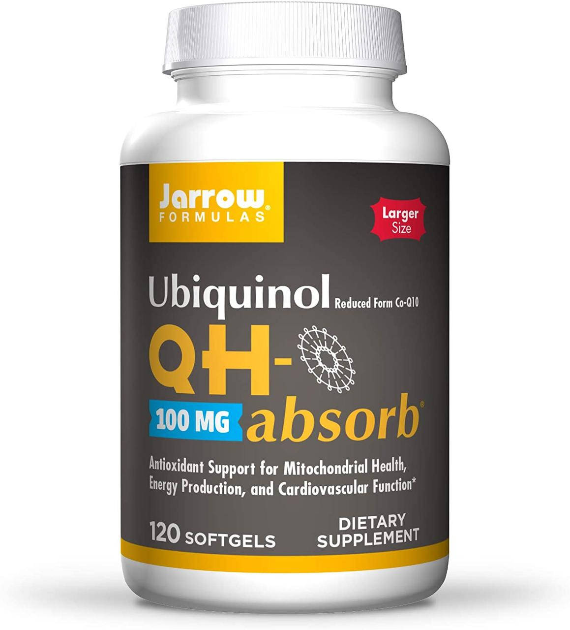 

Jarrow Formulas Ubiquinol QH-Absorb 100 mg 120 капсул