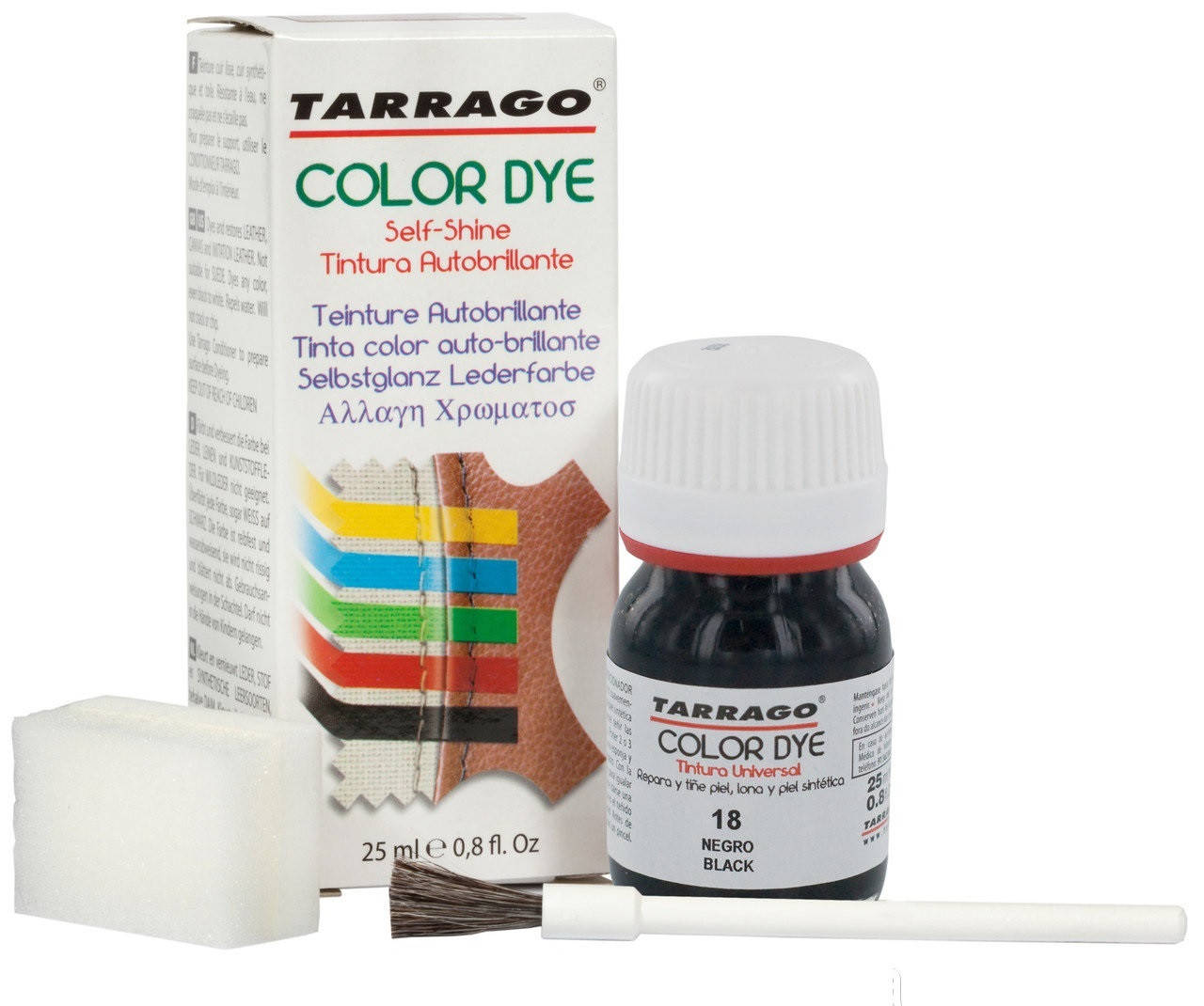 

Краситель для гладкой кожи и текстиля Tarrago Color Dye Черный