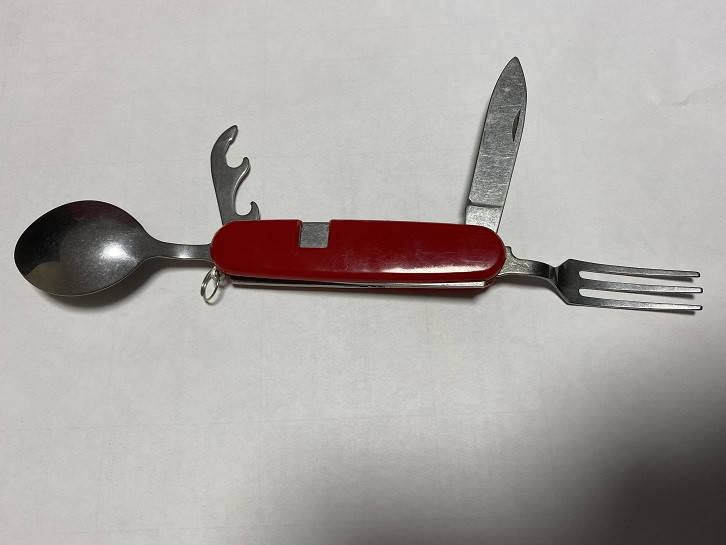 

Ложка-вилка-нож Sea To Summ, Красный