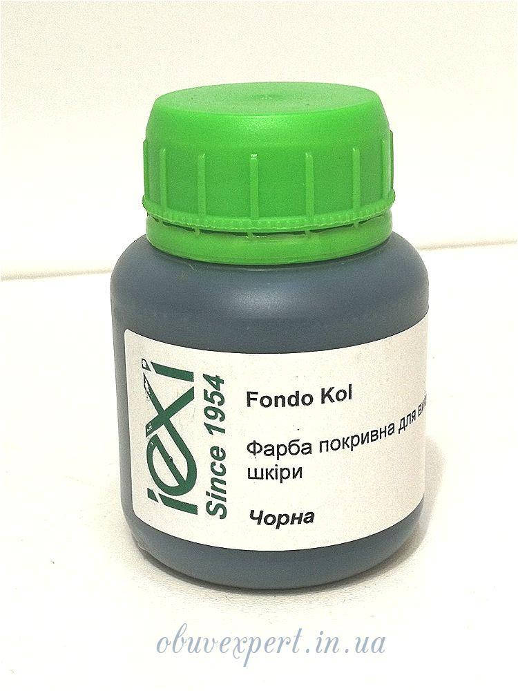 

Фарба для шкіри FondoKoll IEXI 100 мл, кол. чорний