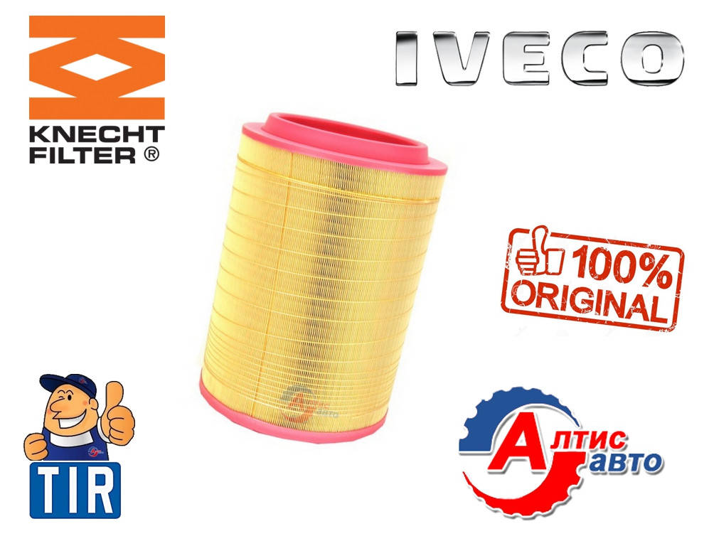 

Воздушный фильтр Iveco (Ивеко) Stralis, Тракер Евро 5-3 Knecht-Mahle LX2082