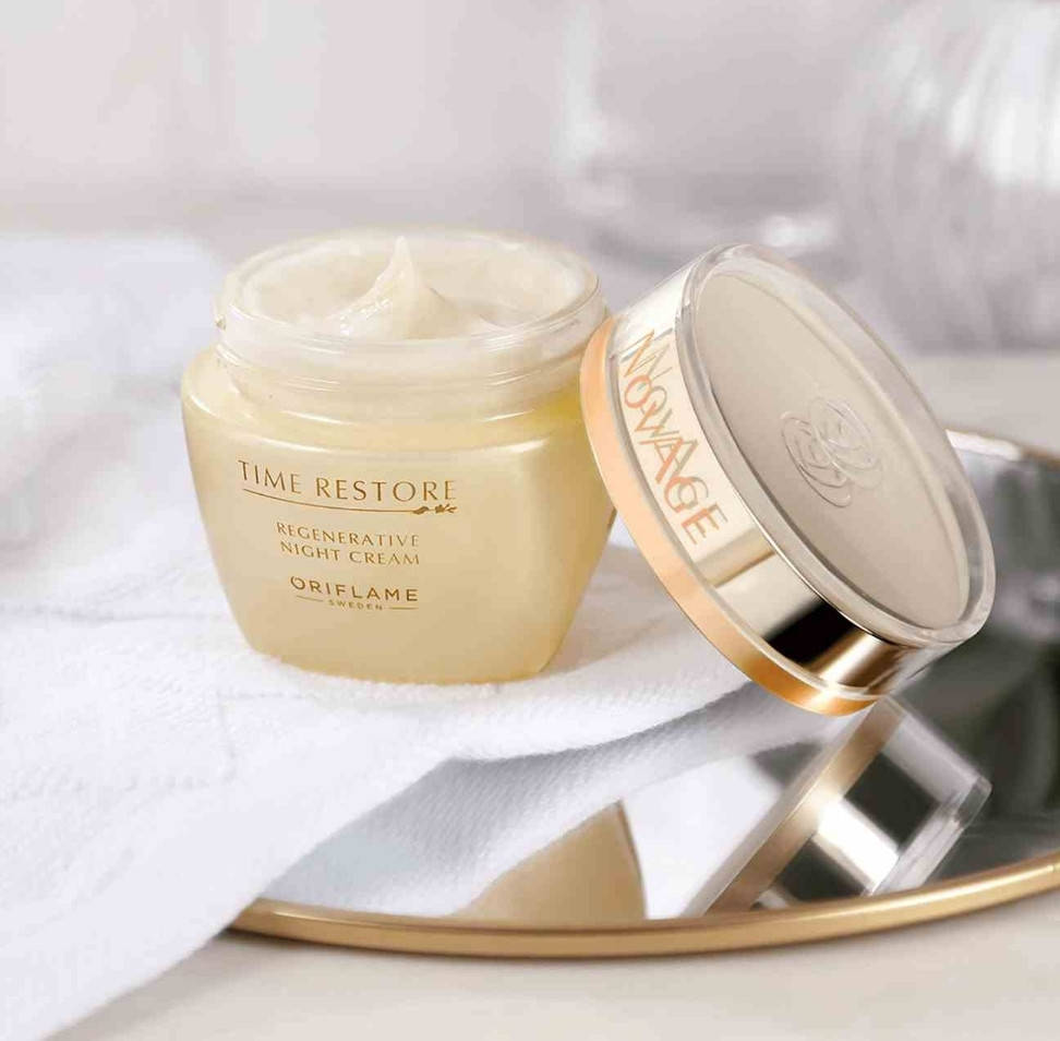 

Омолаживающий ночной крем NovAge Time Restore