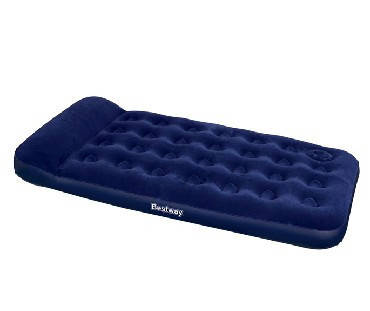 

Матрас надувной со встроенным ножным насосом Bestway Twin 67224 Blue, Синий